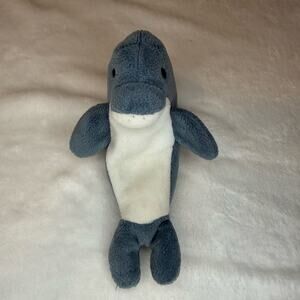 TY Beanie Babies Echo Dolphin Stuffed Animal Toy 7"